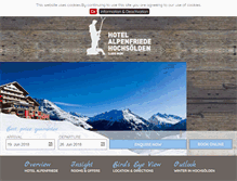Tablet Screenshot of hochsoelden.at