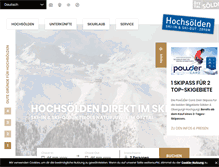 Tablet Screenshot of hochsoelden.info